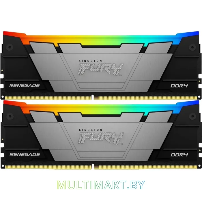 Оперативная память Kingston FURY Renegade RGB 2x8GB DDR4 PC4-36800 (KF446C19RB2AK2/16)